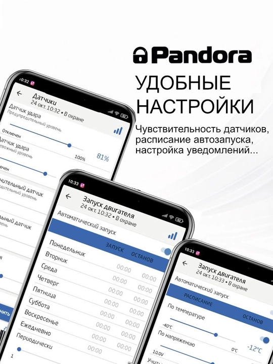 Pandora DXL 4710 avtomobil signali