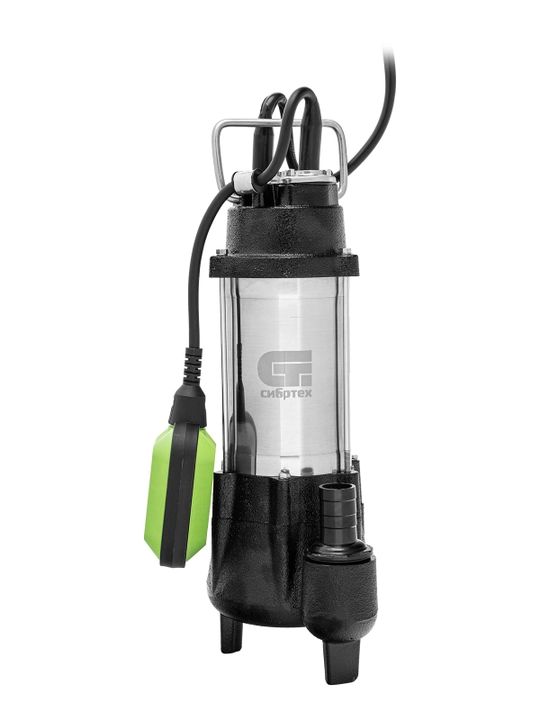 Fekal nasos СИБРТЕХ SFН50, 250 Vt, bosim 8 m, 10000 litr/soat, 99801