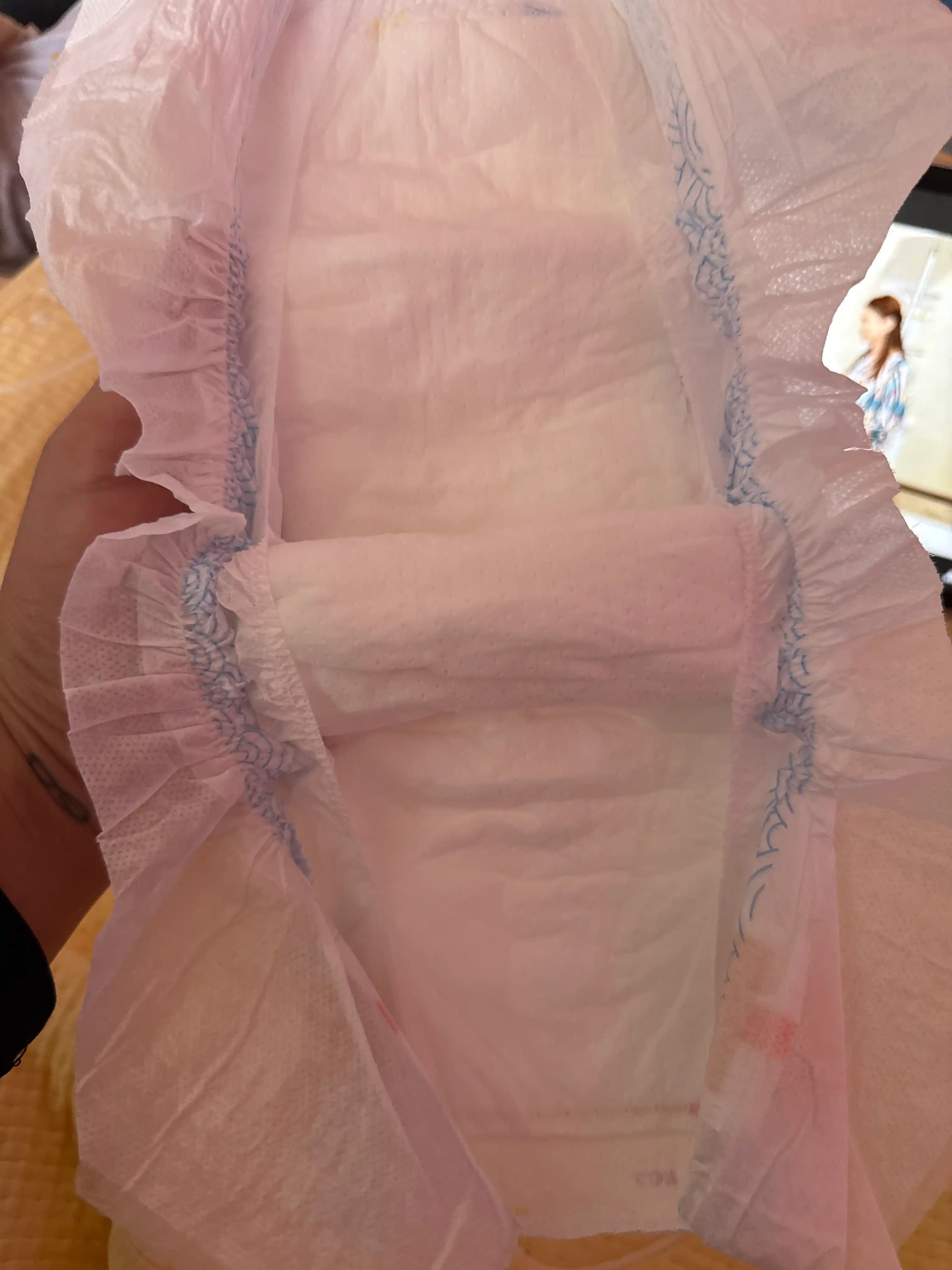 Yangi tug'ilgan chaqaloqlar uchun tagliklar Mello, L 9-14 kg, 54 dona