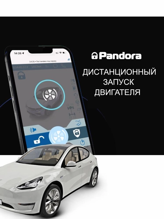 Avtosignalizatsiyasi Pandora VX-4G V.2