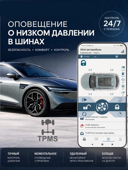 Avtosignalizatsiyasi Pandora VX-4G V.2