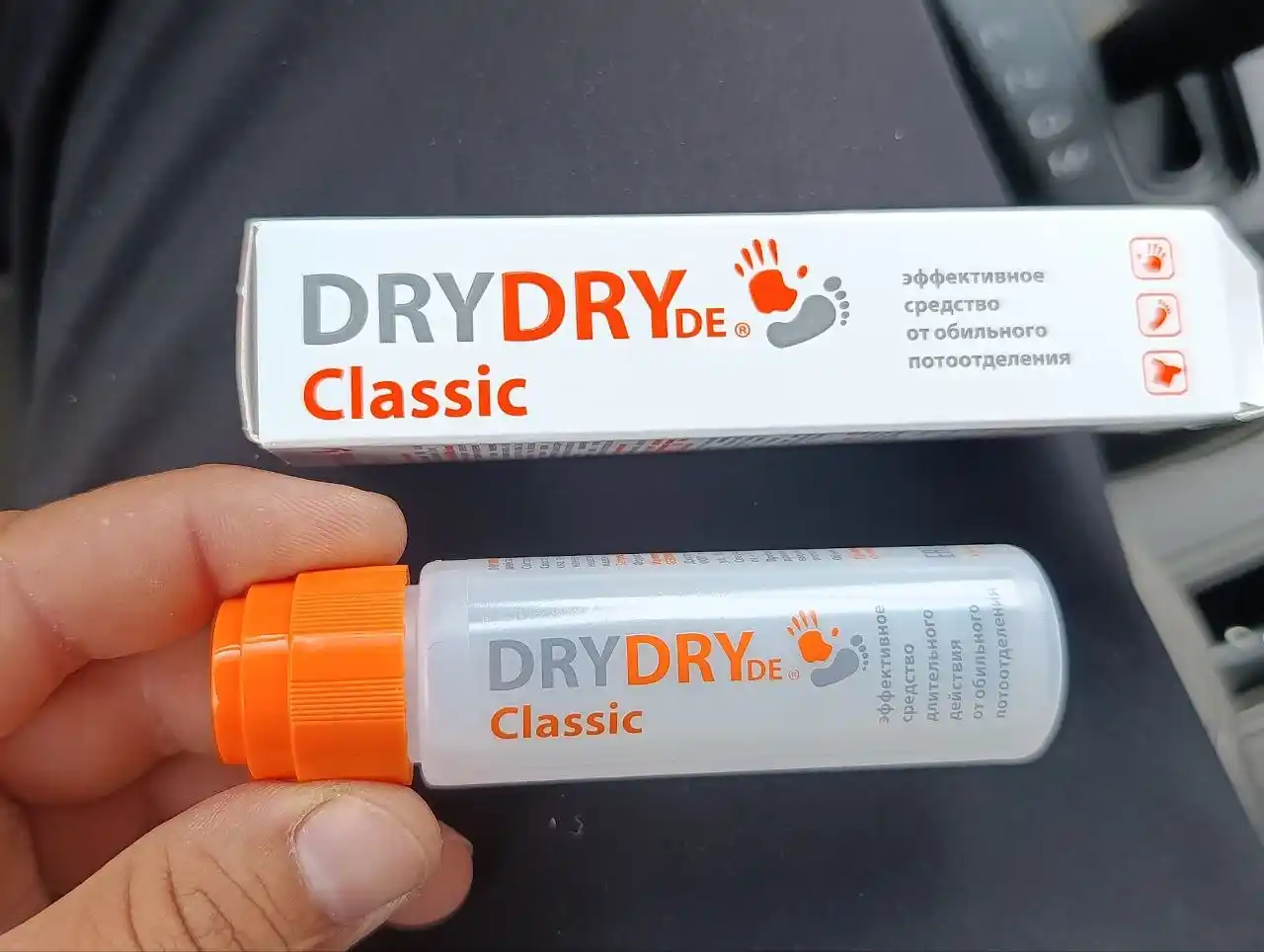 Дезодорант-антиперспирант Dry Dry de Classic, от пота и запаха
