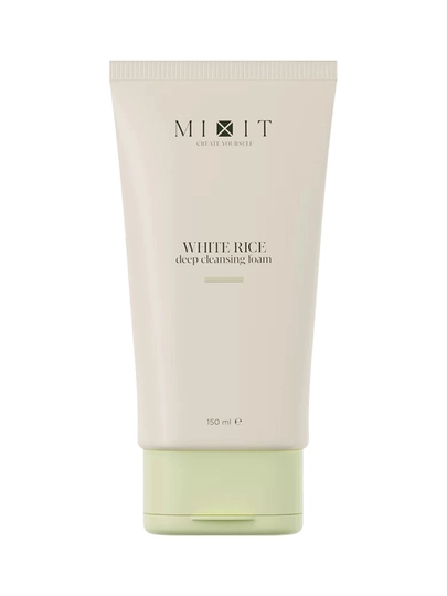 MIXIT Guruch ekstrakti bilan yuzni chuqur tozalovchi penka, 150 ml