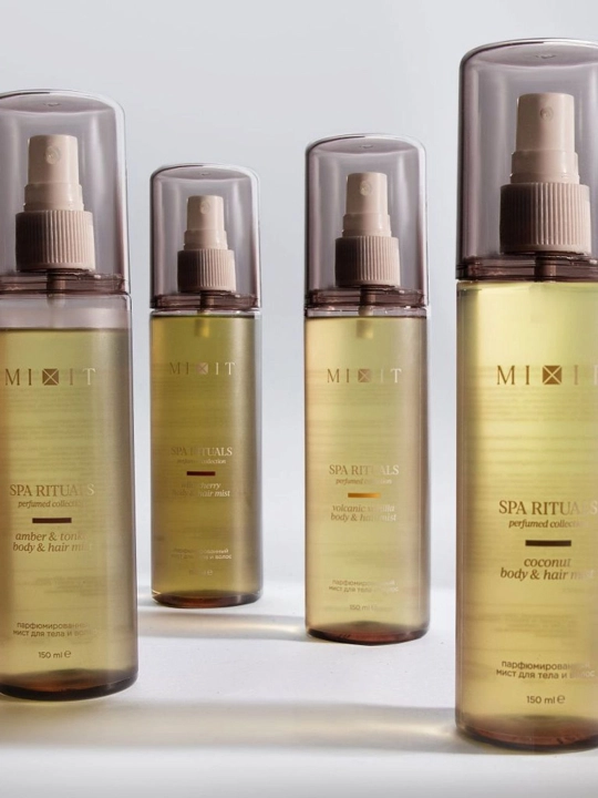 MIXIT Volcanic Vanilla hidli tana va soch uchun mist 150 ml