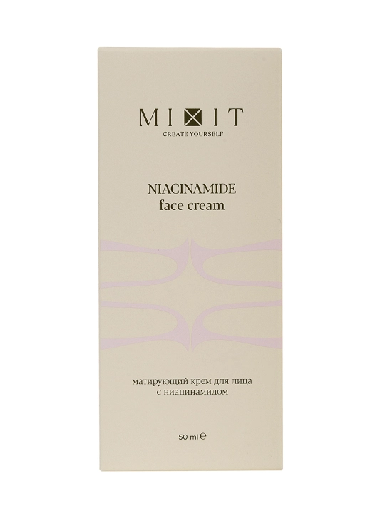 MIXIT Матирующий крем с ниацинамидом для лица 50 мл