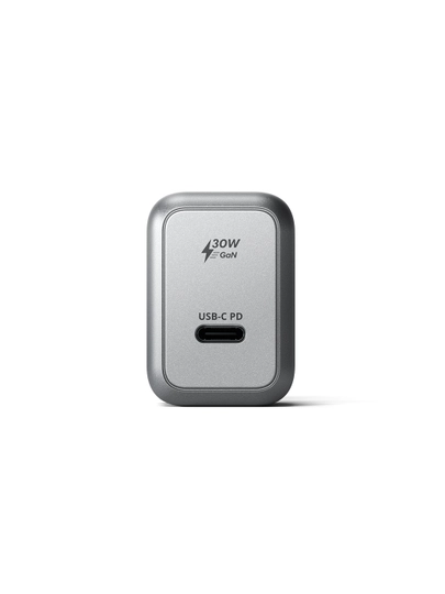 Зарядное устройство Satechi 30W Type C, быстрая зарядка, GaN, адаптер