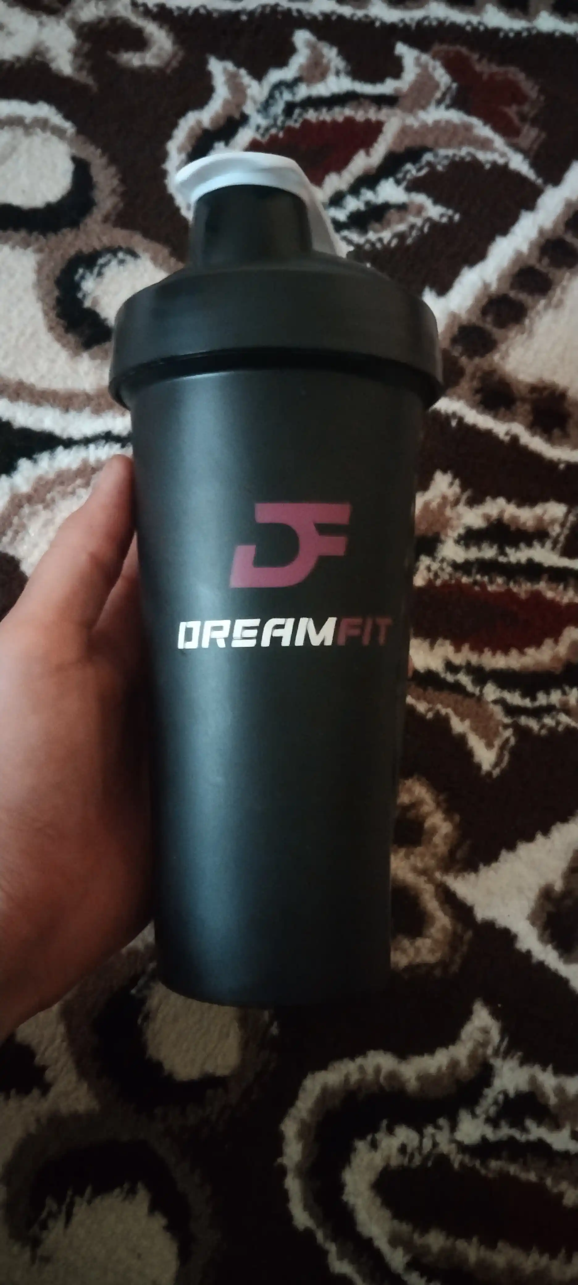 Sheyker, shaker suv shisha, sport idish, geyner, oqsil, protein, 600 ml, uniseks