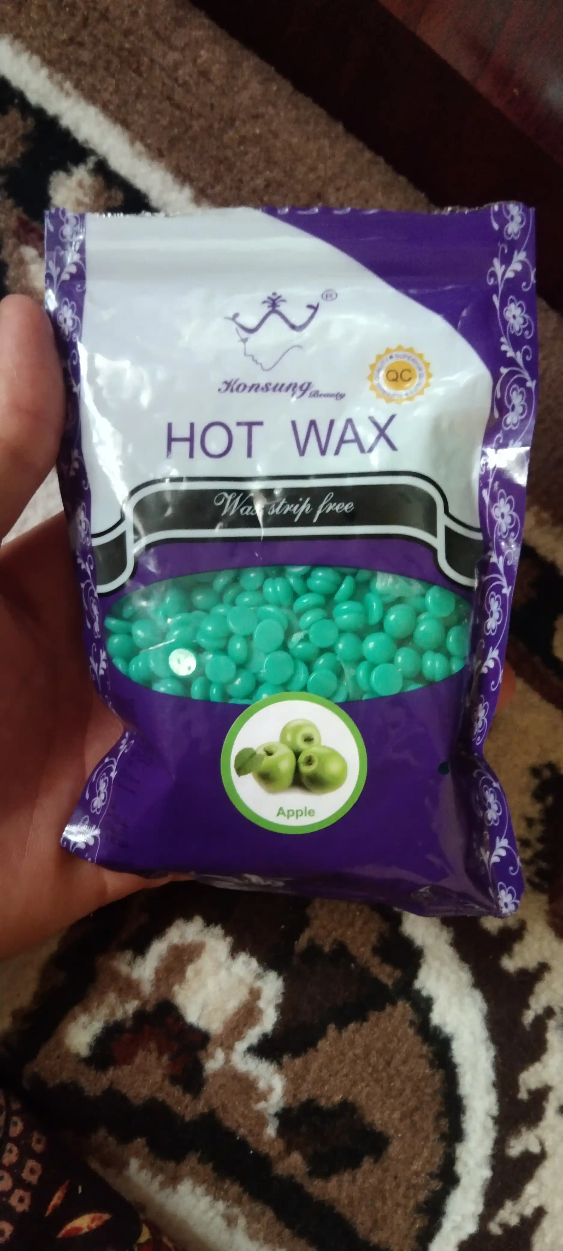 Воск для депиляции Hot Wax, профессиональный, в гранулах, пленочный, 100 г