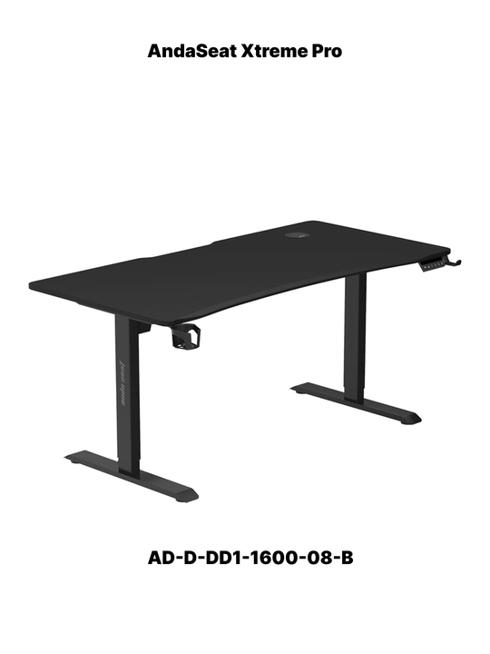 Игровой компьютерный стол AndaSeat Xtreme Pro с электрорегулировкой высоты, 160х73-117см
