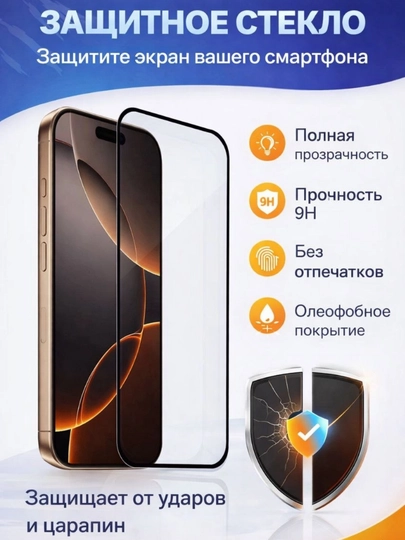 Защитное стекло антишпион тонировка для iPhone XR-17 Pro Max - 