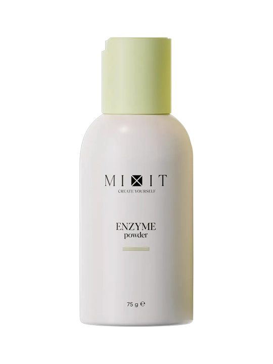 MIXIT Papain va o‘simlik ekstraktlari bilan yuz yuvish uchun fermentli pudra 75 ml
