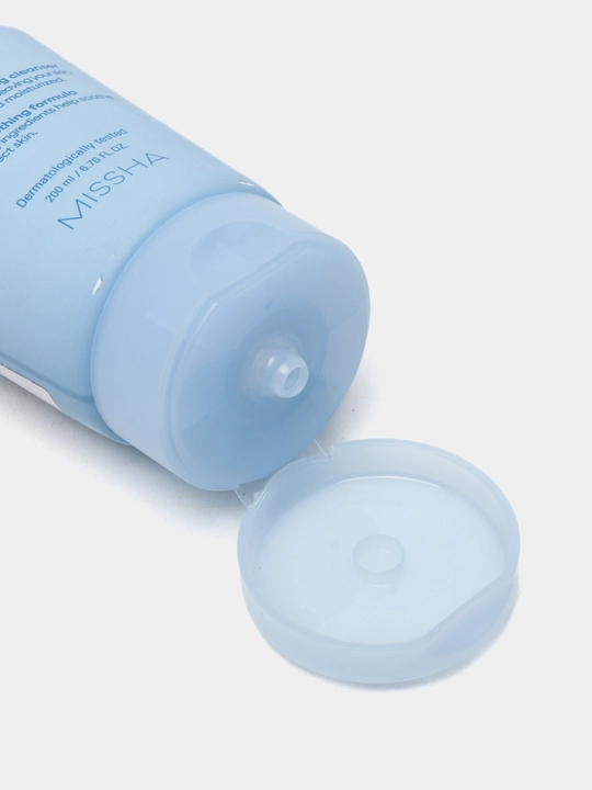 Missha Super Aqua Ultra Hyalron Cleansing Foam,очищающая пенка, пенка для умывания, 200 мл