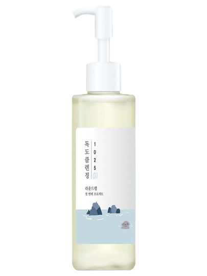 Round Lab Dokdo Cleansing Oil dengiz suvi qo‘shilgan yengil gidrofil moyi, 200 ml