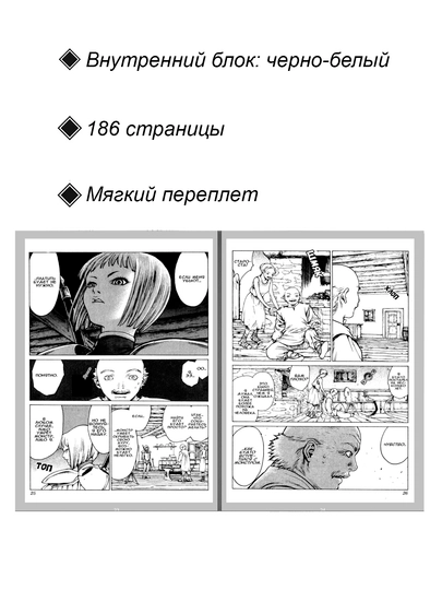 Манга Клеймор, 11 том