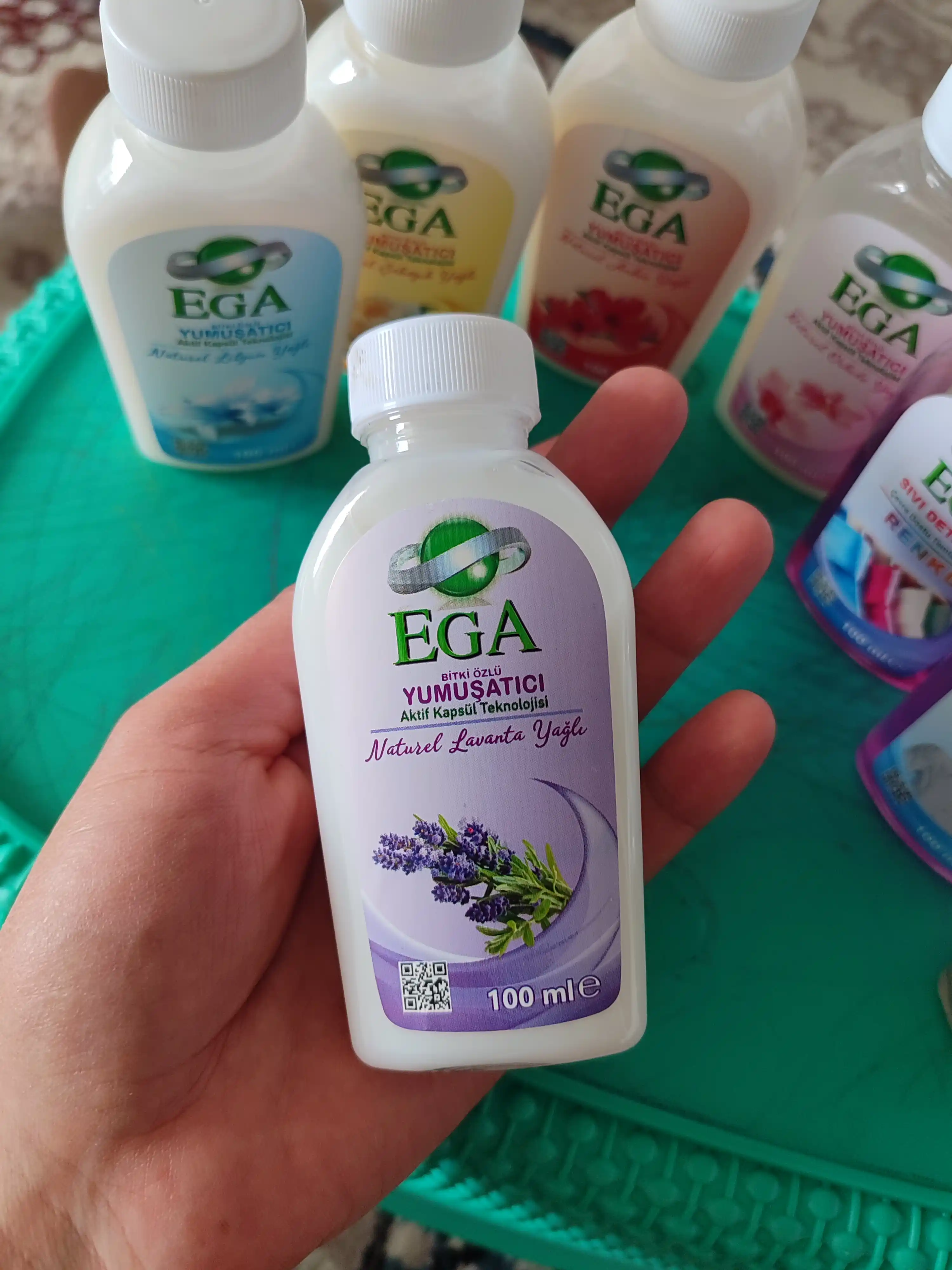 Kiyim uchun Ega gellar va konditsionerlar toplami, 100 ml