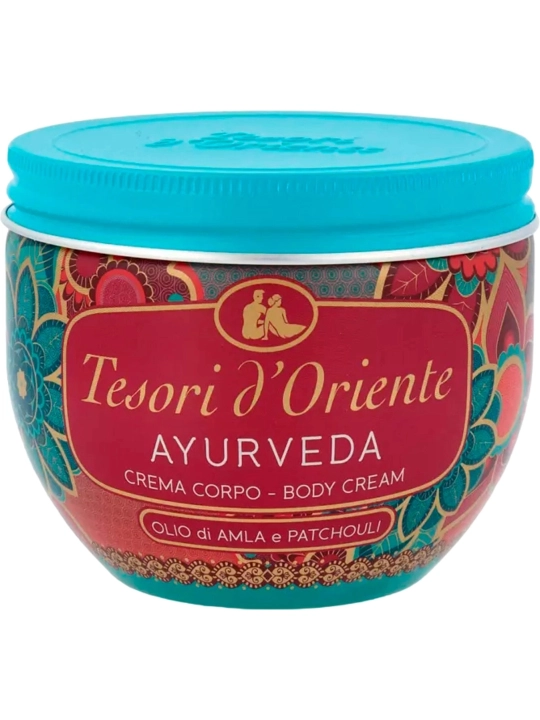 Tana uchun TESORI D’ORIENTE Ayurveda kremi, amla va pachuli moyi, 300 ml - 