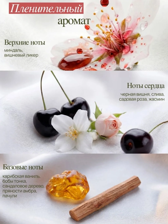 MIXIT Spa Rituals гель для душа Wild Cherry аромат дикой вишни 500 мл