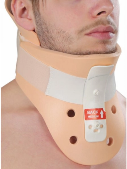 Ортопедический шейный фиксатор — cervical collar (шейный корсет) — ZEYMED-BOYINBEJ-L