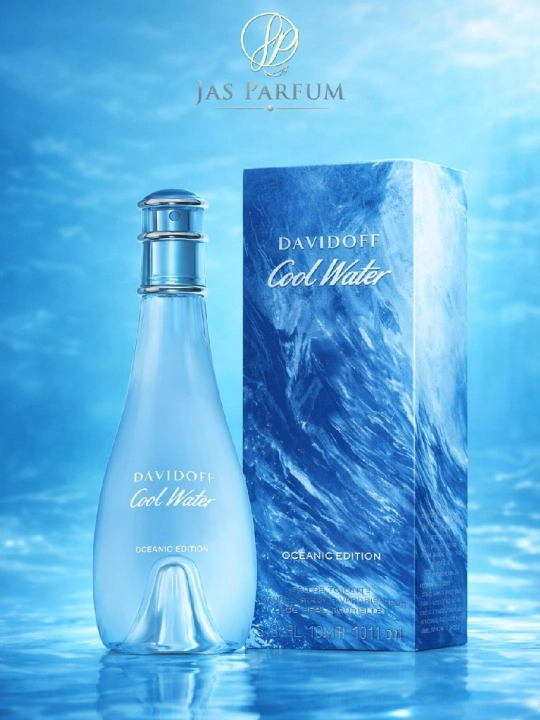 Туалетная вода для женщин DAVIDOFF COOL WATER OCEAN EDITION, 100 мл - 