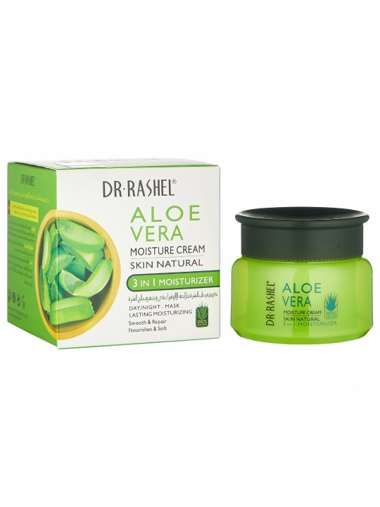 Namlovchi 3-1 krem, Aloe Vera bilan, Dr. Rashel Aloe Vera Moisturizer Cream, 50 g - 