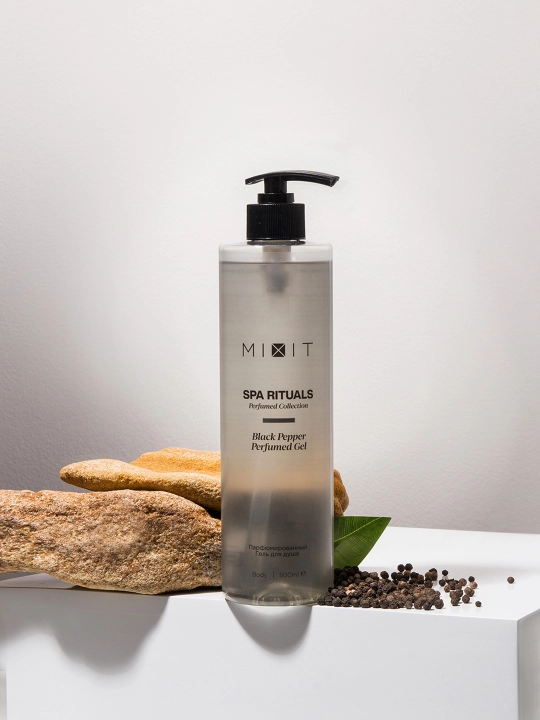 MIXIT Spa Rituals гель для душа Black Pepper аромат черного перца 500 мл