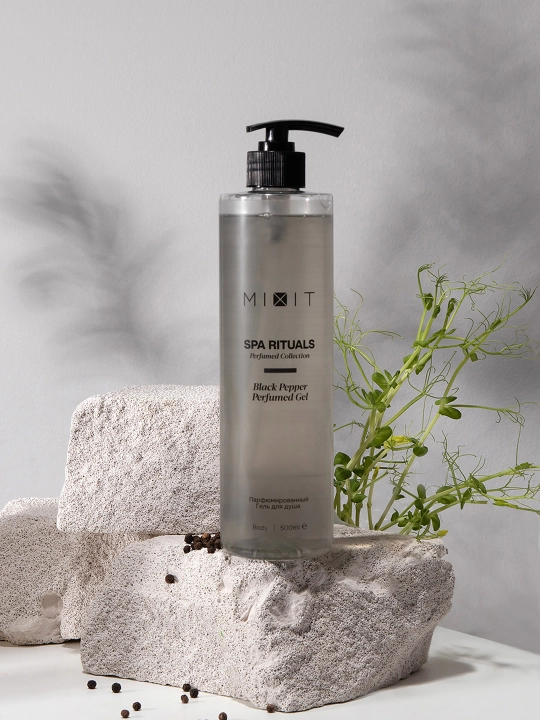 MIXIT Spa Rituals гель для душа Black Pepper аромат черного перца 500 мл