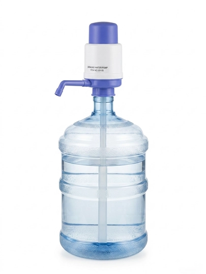 Suv uchun universal qo'l pompasi 2.5 - 10 l, baklajkalar uchun mexanik dispenser-nasos