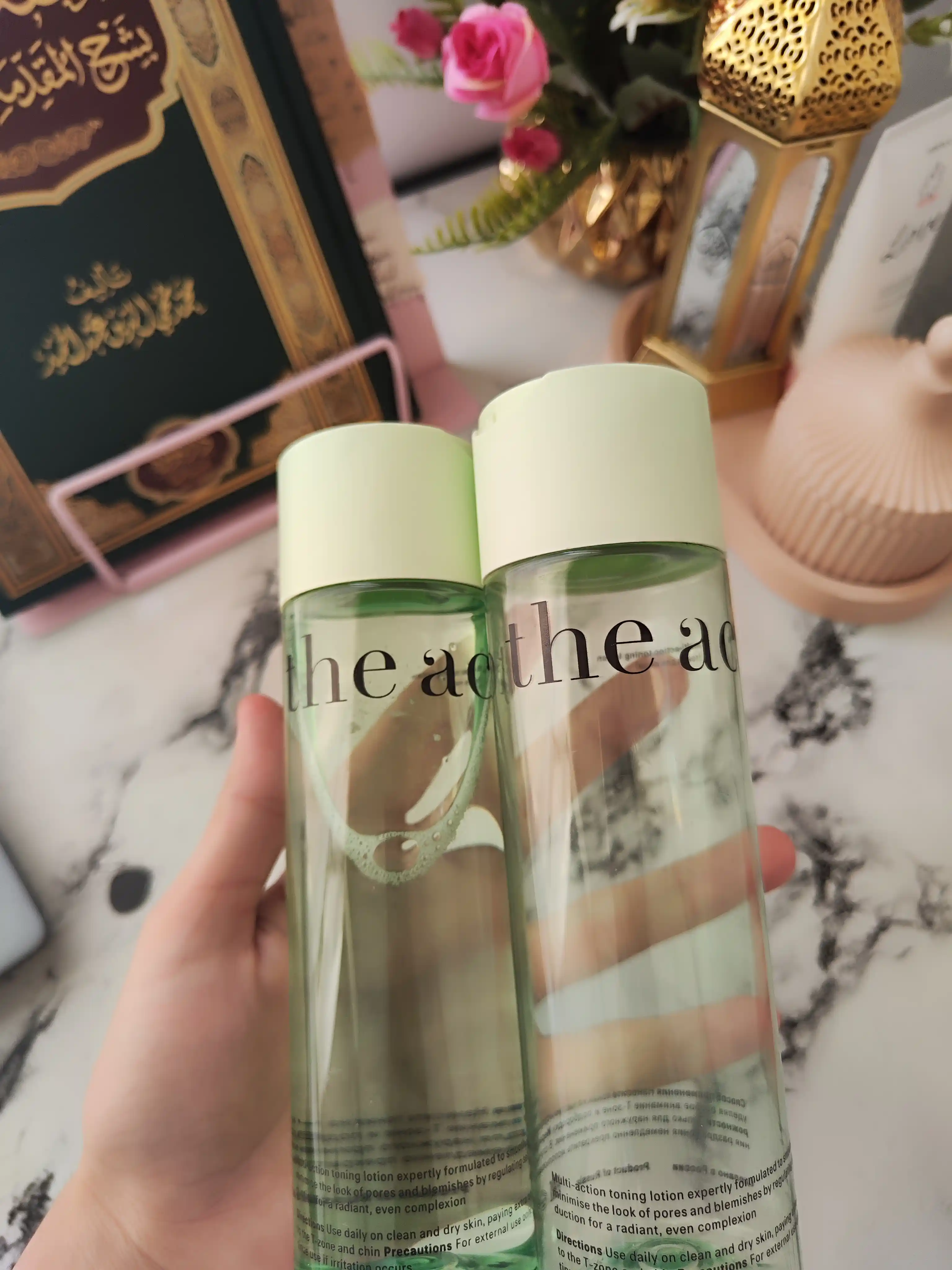 The Act yuz uchun namlovchi tonik, oltin qarag‘ay suvli ekstrakti asosida, 200 ml