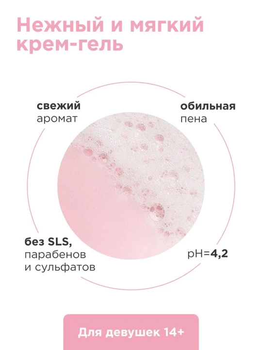 MIXIT крем-гель для интимной гигиены с молочной кислотой и пребиотиком, 150 мл