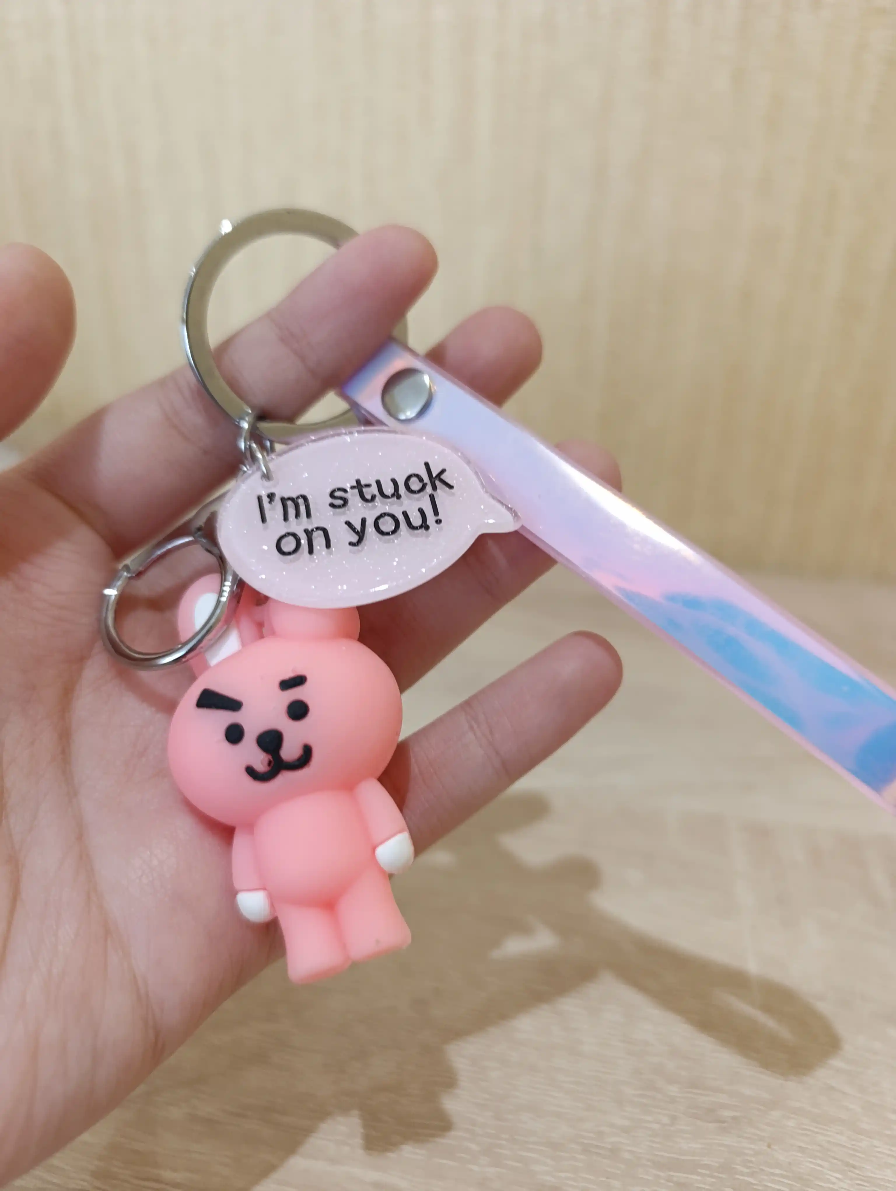 Брелки BTS из серии BT21, RJ, CHIMMY, SHOOKY, MANG, COOKY, KOYA, TATA