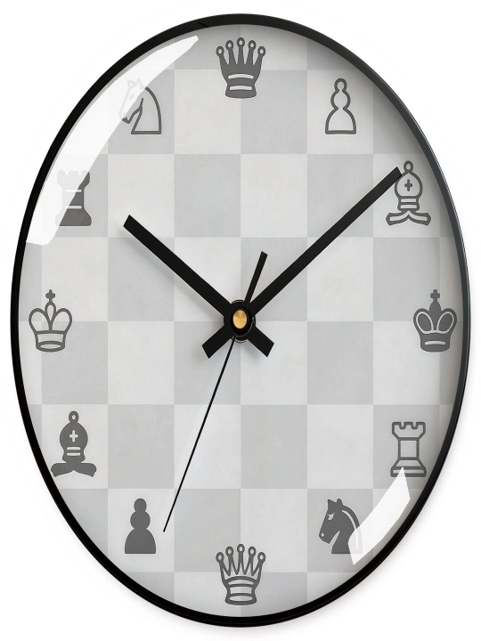 Shaxmat soati (DIAMETR 34SM), shaxmat devor soati, Chess King Clock - 