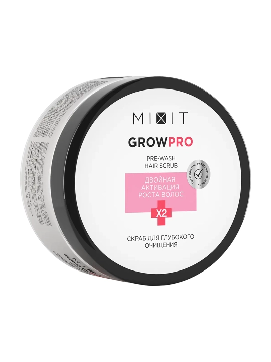 MIXIT Grow Pro скраб для кожи головы очищающий 200 мл