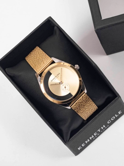 Женские часы Kenneth Cole New York — TELLER-KCWLG22-ЗОЛОТ