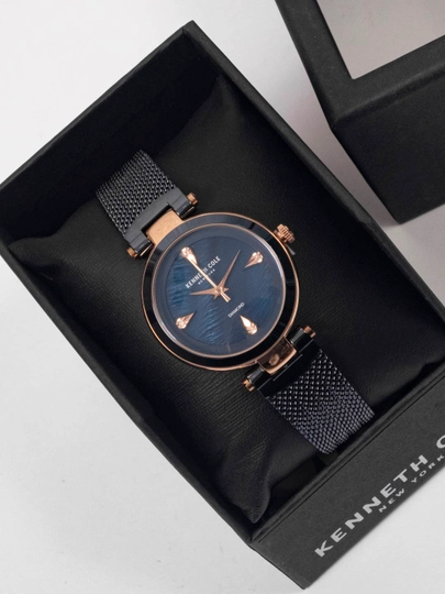 Женские часы Kenneth Cole New York — TELLER-KCWLG2236-ТЕМНСИН