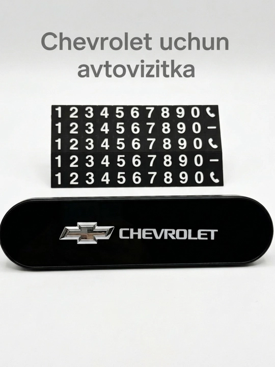 Avtovizitka – avtomobil uchun vizitka ushlagich, telefon raqam yozish kartasi