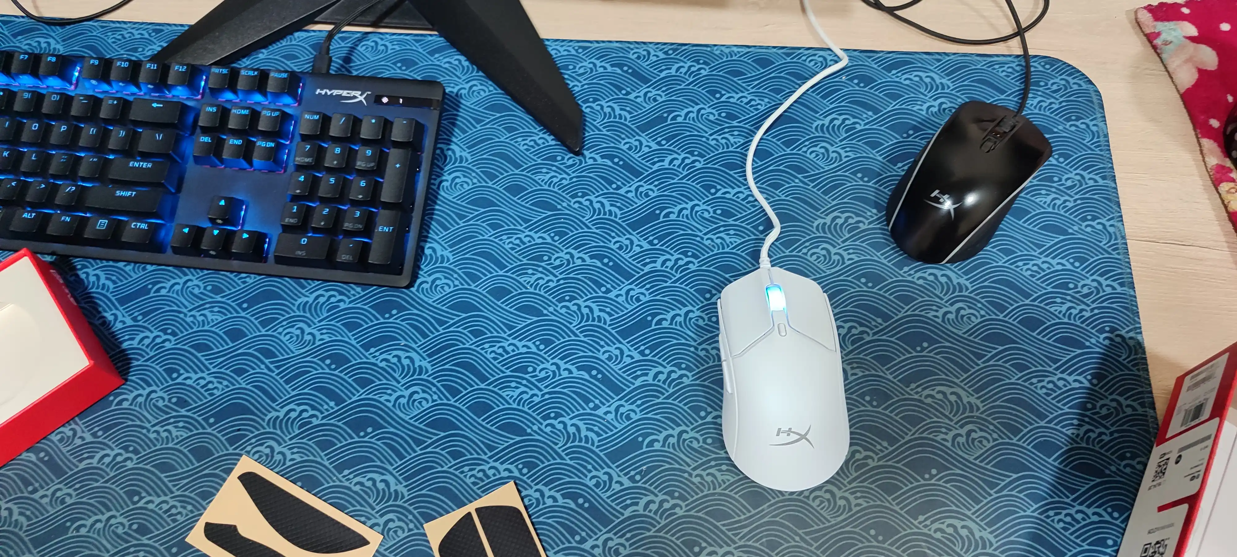 Simli o‘yin sichqonchasi HyperX Pulsefire Haste 2, vazni 53g, 6 tugma, 26000 DPI, 8000Hz