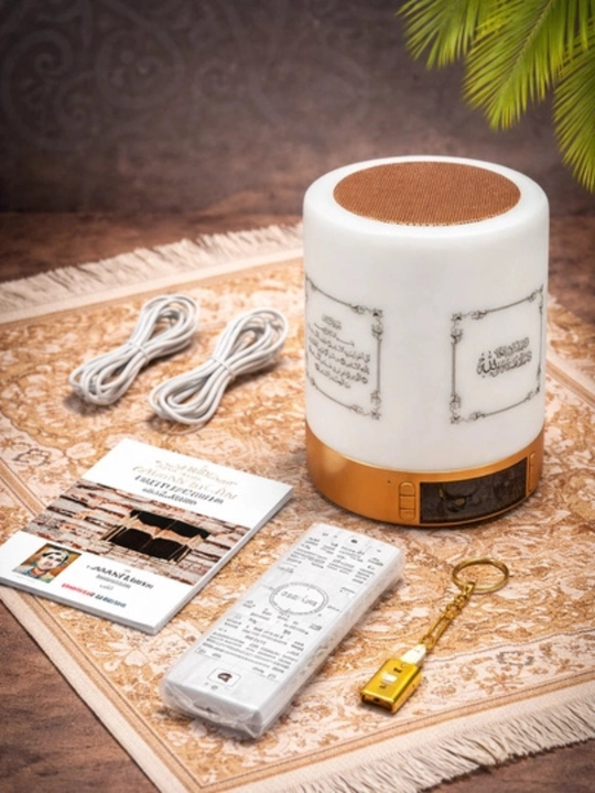 Quran Speaker 32GB aqlli soat va dinamik, 6 tilda duo
