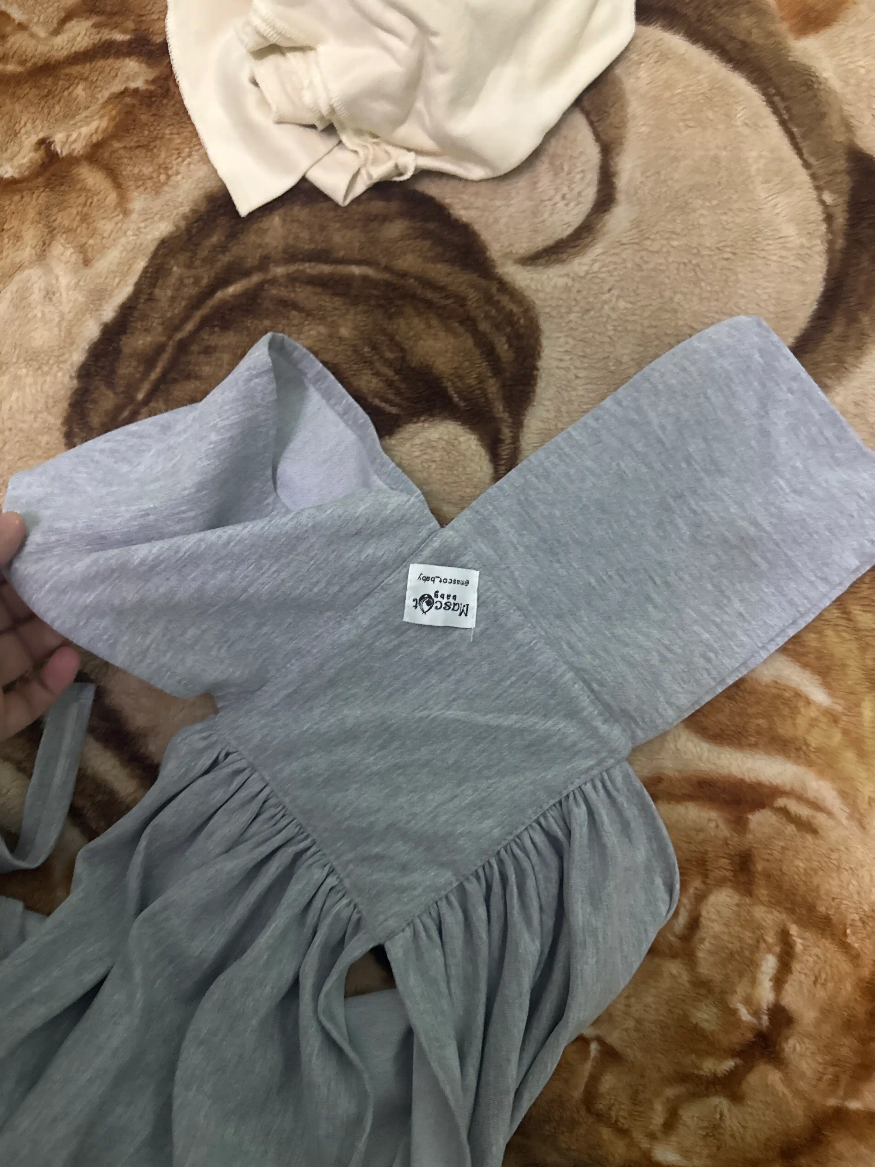 Trikotaj sling 0+, bolalar uchun ko‘tarib yurish, kenguru, mascotbaby, bolalar