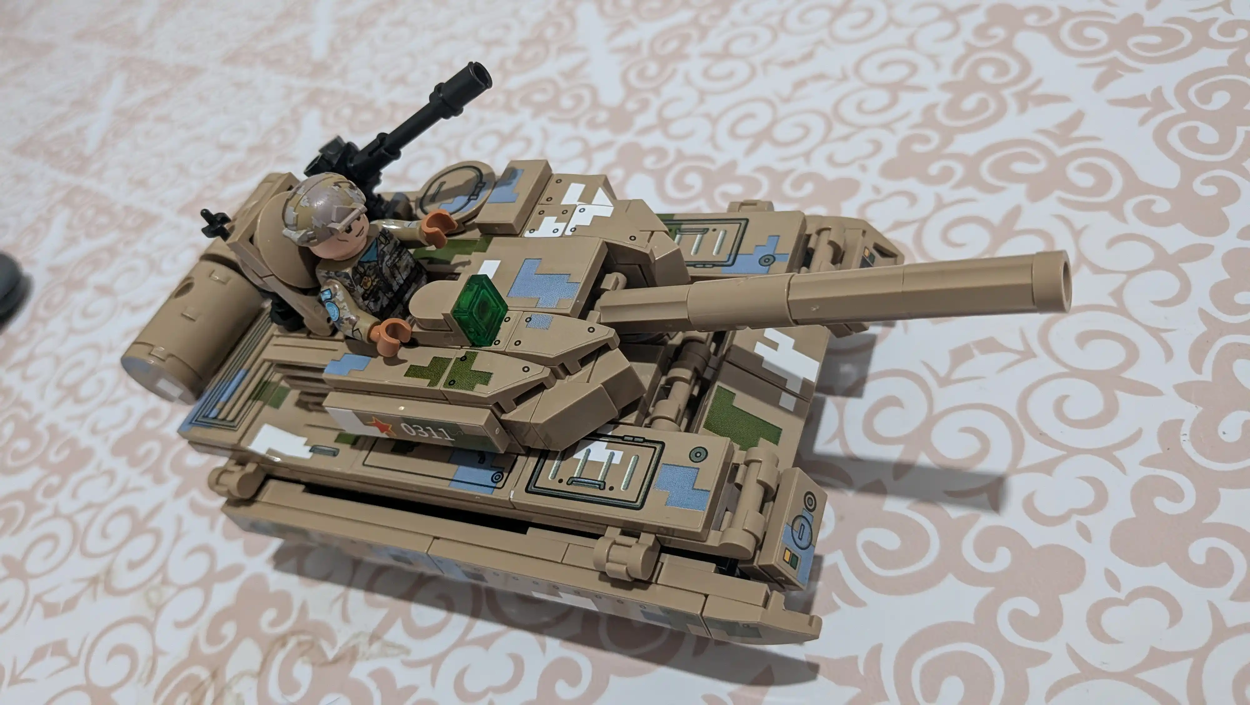 3D kontruktor maxsus texnikalar,Sembo, turli xil ranglar, Lego bilan mos