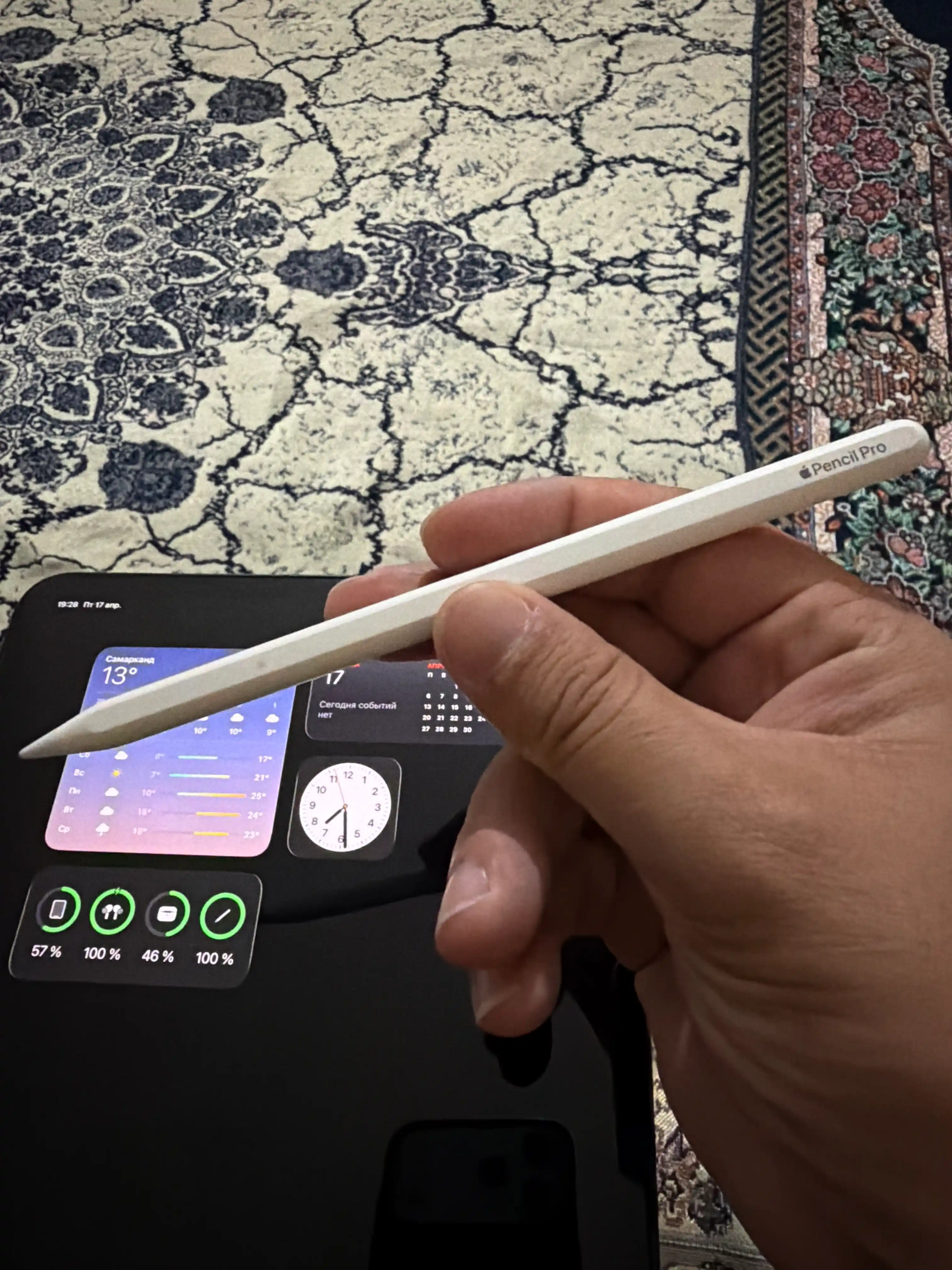 Apple Pencil Pro stilusi iPad uchun, magnitli
