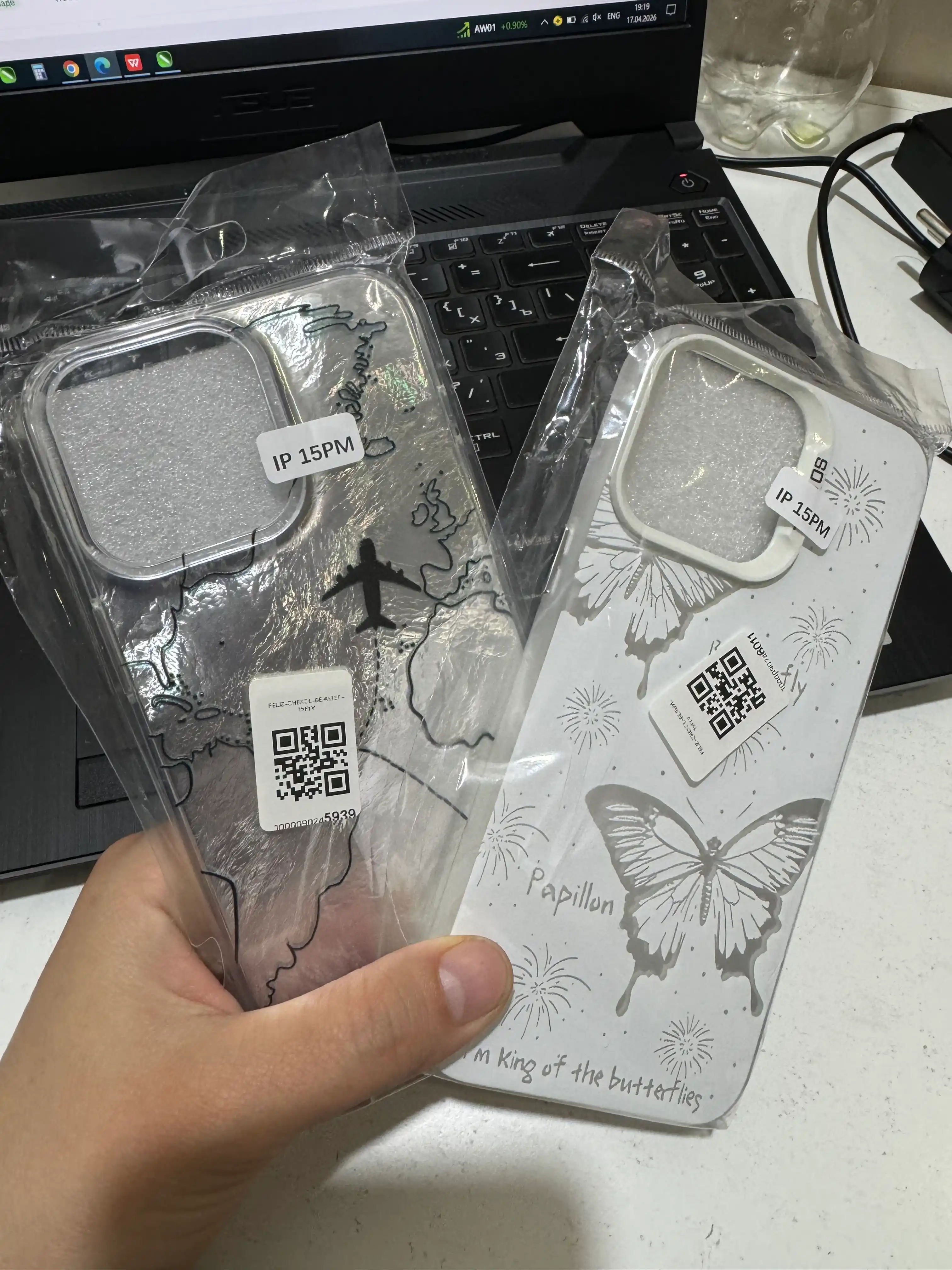 G‘ilof iPhone 13, 14, 15, 16, Pro, Pro Max, rangli, silikon