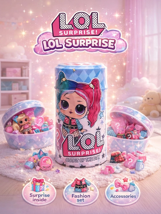 Игрушка LOL Surprise в капсуле – кукла с сюрпризом и набором аксессуаров - 