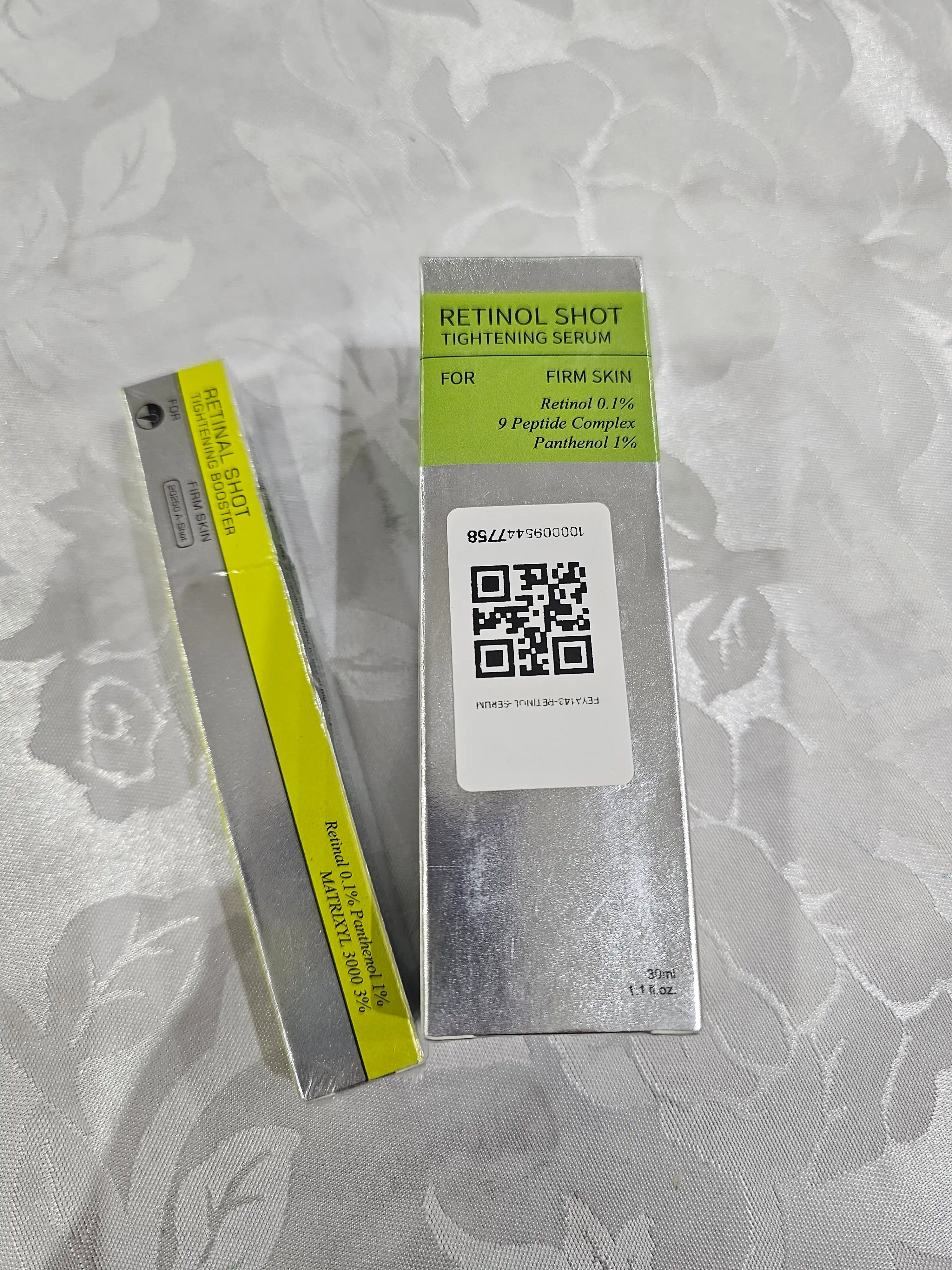Taranglashtiruvchi zardob, retinol va taranglashtiruvchi kuchaytiruvchi krem, Celimax
