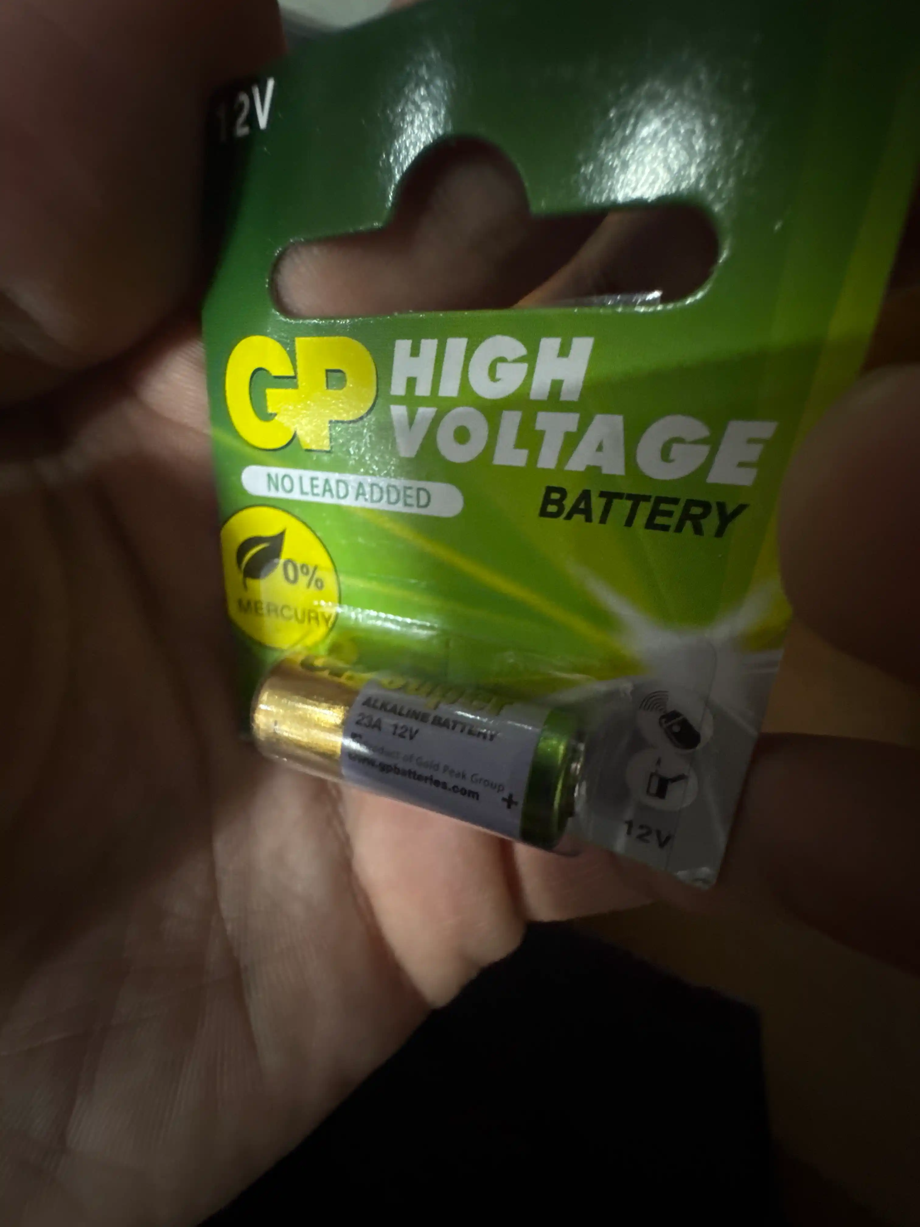 Батарейка Dalicell 23A 12V, щелочная, 1 штука