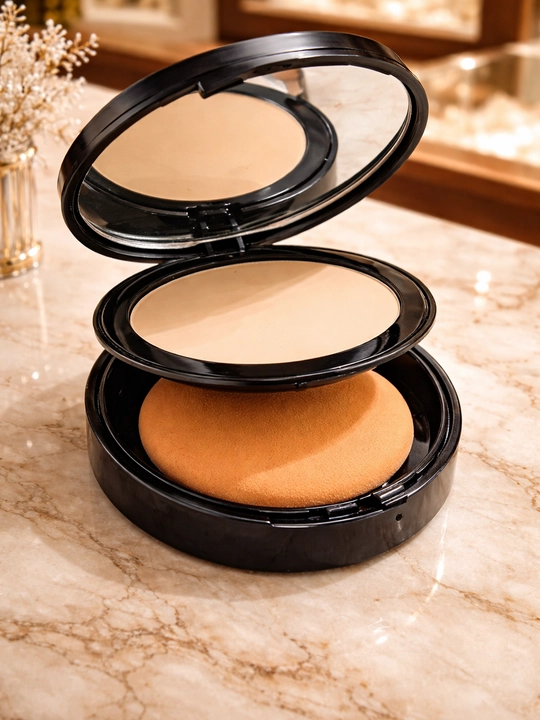 Califor Velvet Matte пудра для лица матирующая, компактная 3 in 1, фиксирующая макияж