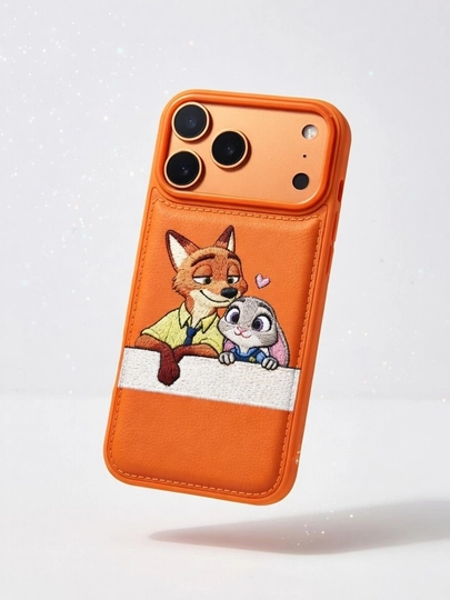 IPhone uchun g‘ilof, Zootopia, minimal dizaynli, zarbaga chidamli, yupqa - 