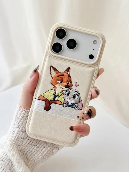IPhone uchun g‘ilof, Zootopia, minimal dizaynli, zarbaga chidamli, yupqa - 
