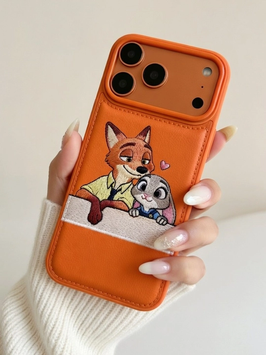 IPhone uchun g‘ilof, Zootopia, minimal dizaynli, zarbaga chidamli, yupqa