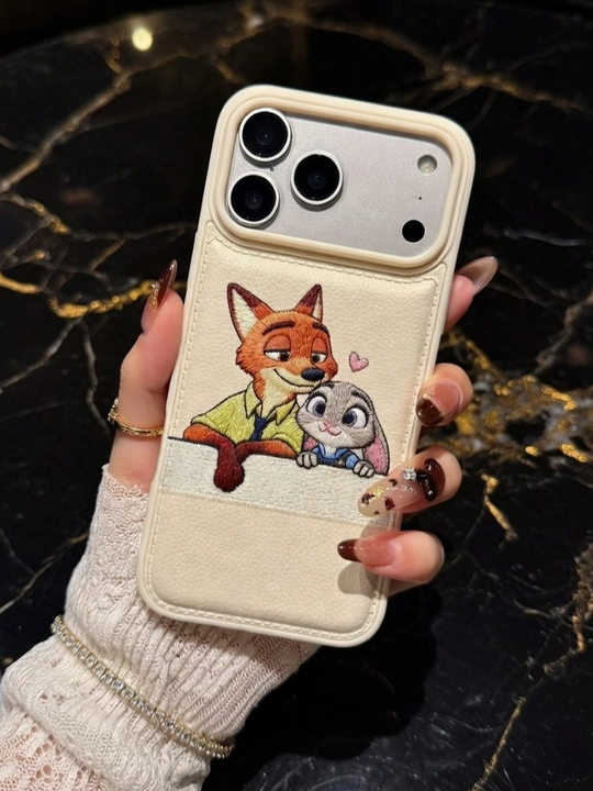IPhone uchun g‘ilof, Zootopia, minimal dizaynli, zarbaga chidamli, yupqa