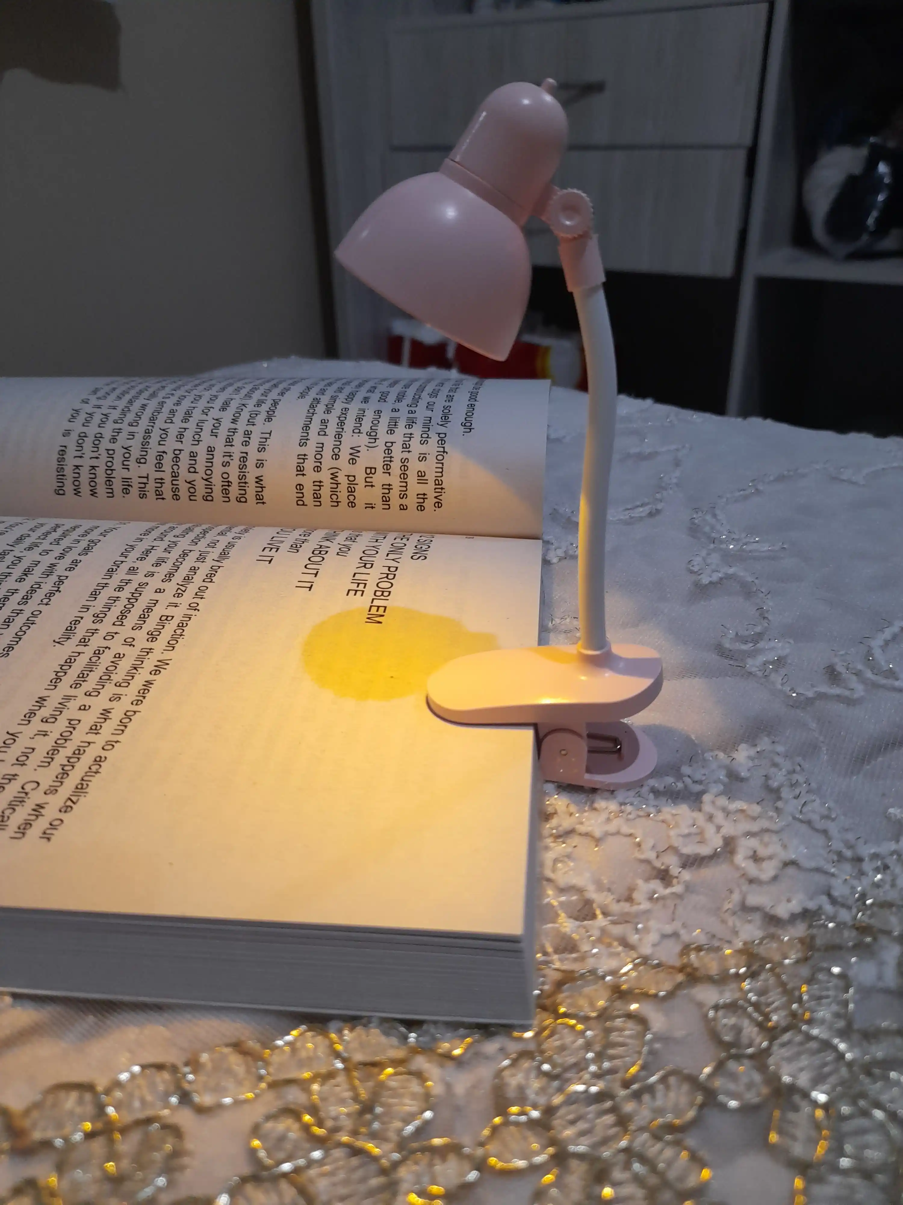 Svetodiot chiroq, USB, LED, kitob o'qish uchun